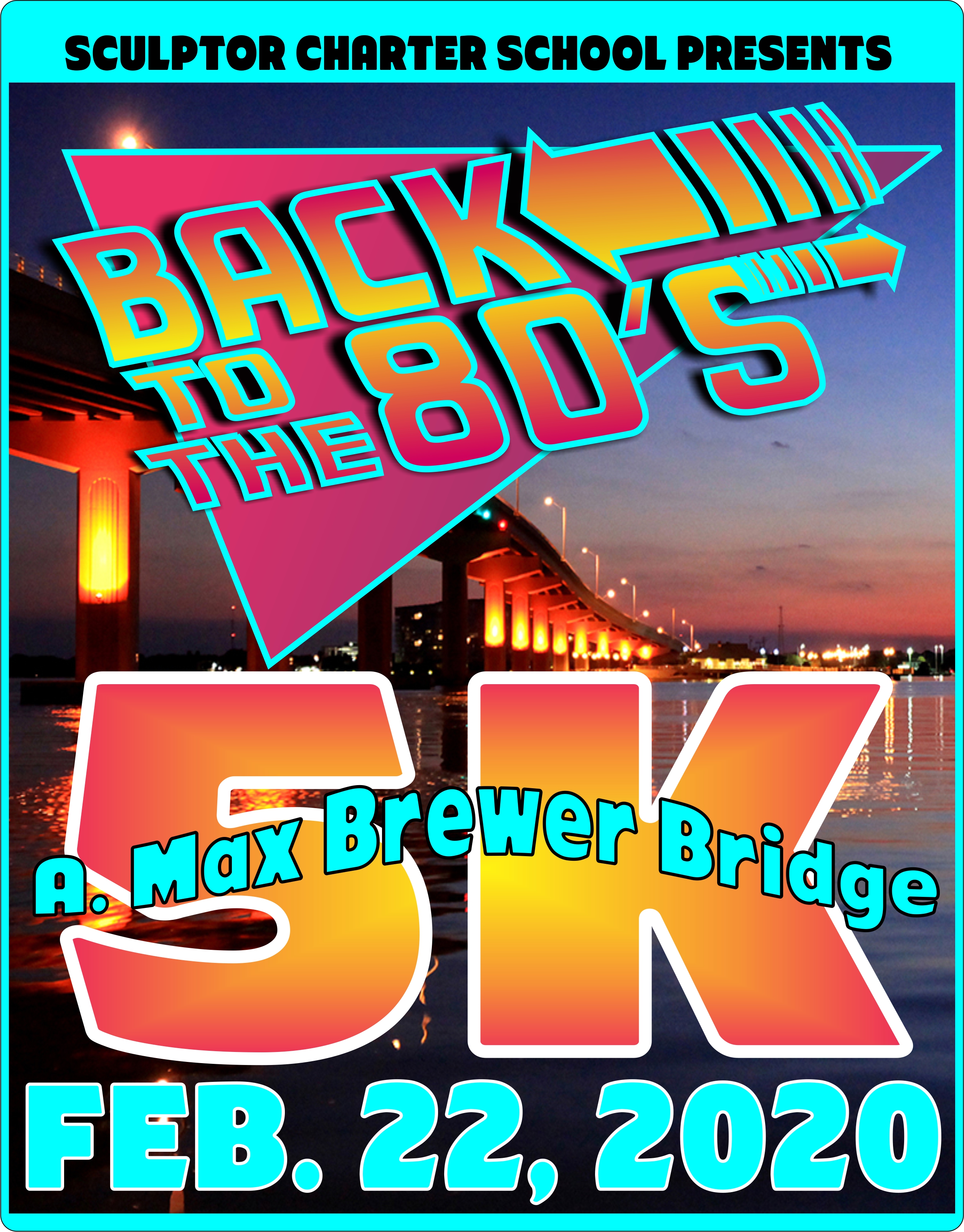 A. Max Brewer Bridge 5K titusville, Florida Running