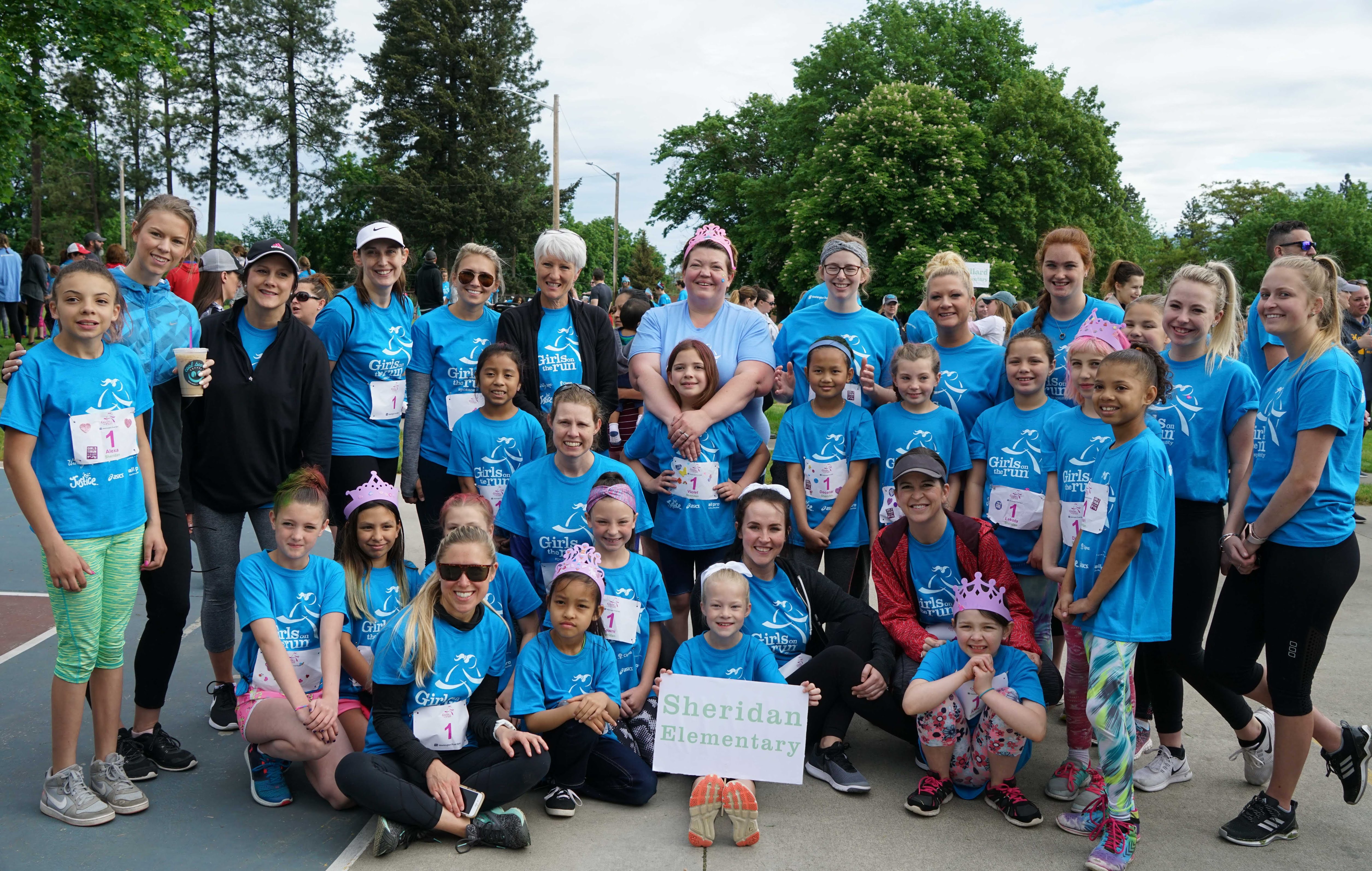 Girls on the Run of Spokane County Celebratory 5K Washington Running