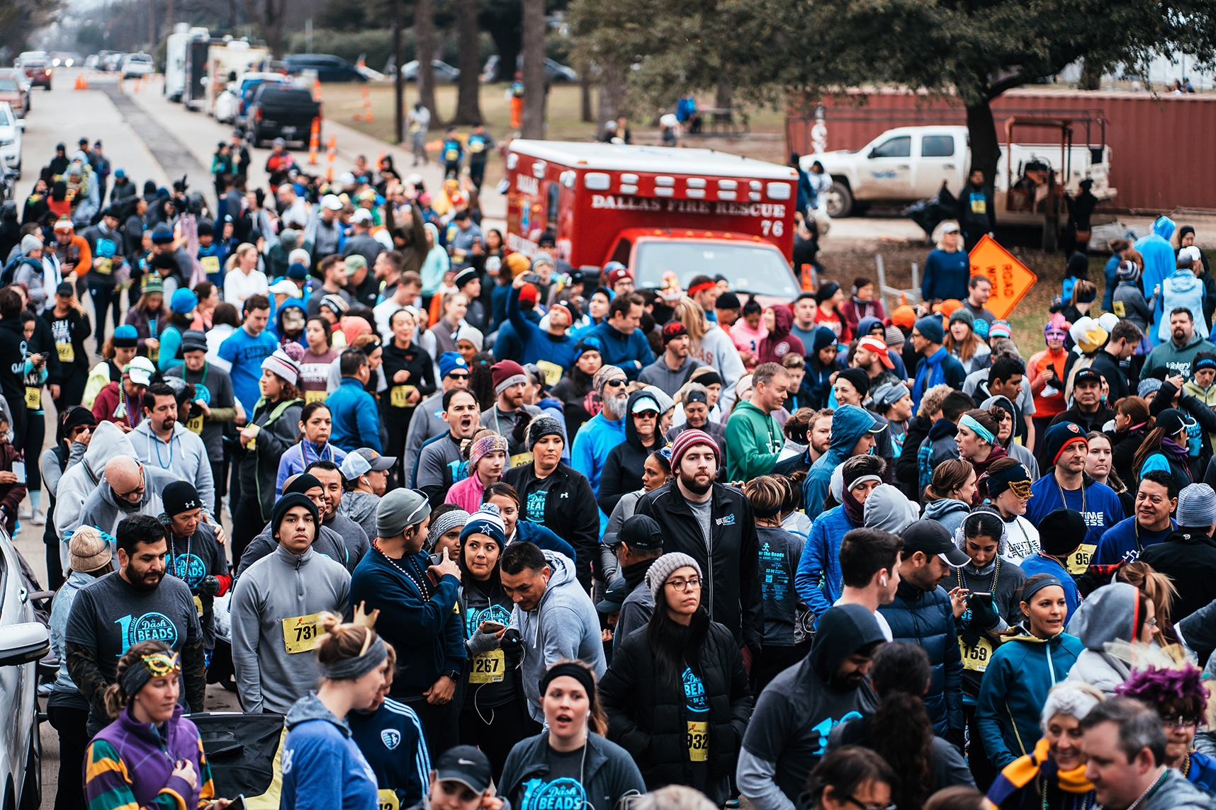 Dash for the Beads 10k and 5k Run Dallas, Texas Running